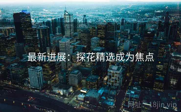 最新进展：探花精选成为焦点