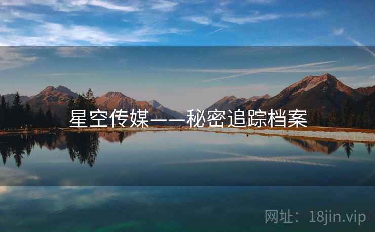星空传媒——秘密追踪档案