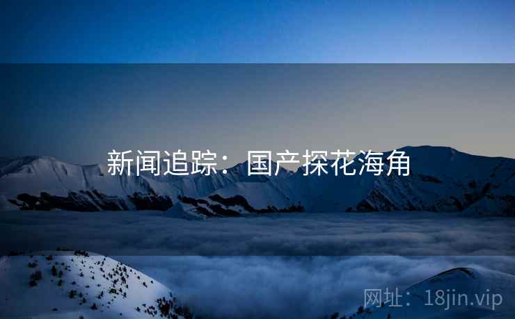 新闻追踪:国产探花海角 新闻追踪:国产探花海角